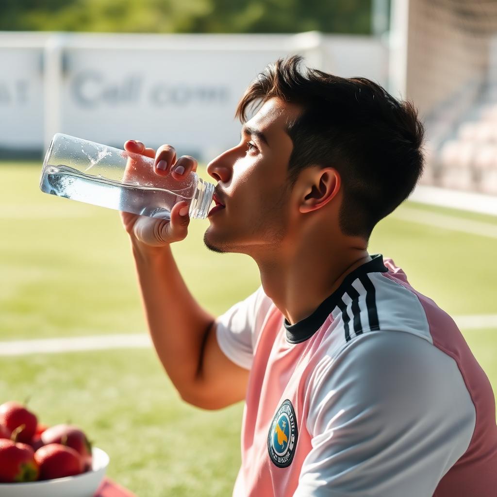 Dicas de hidratação e nutrição para jogadores amadores